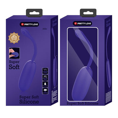 PRETTYLOVE - JULIUS HUEVO VIBRADOR VIOLETA