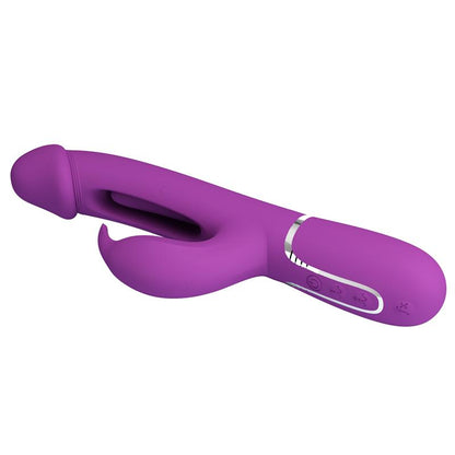 PRETTYLOVE - KAMPAS VIBRADOR CON LENGUA LILA
