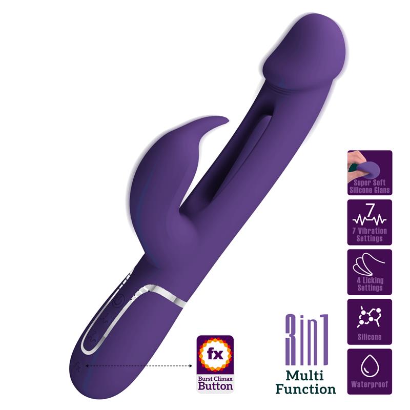 PRETTYLOVE - KAMPAS VIBRADOR CON LENGUA