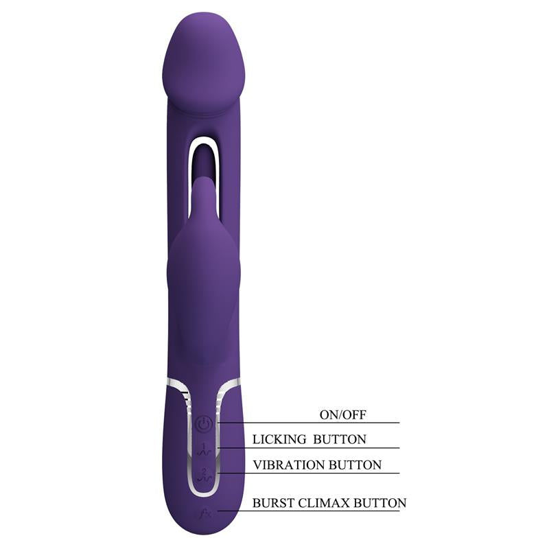 PRETTYLOVE - KAMPAS VIBRADOR CON LENGUA