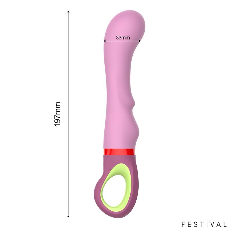 FESTIVAL - KANDY ESTIMULADOR 10 FUNCIONES USB-C