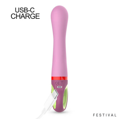 FESTIVAL - KANDY ESTIMULADOR 10 FUNCIONES USB-C