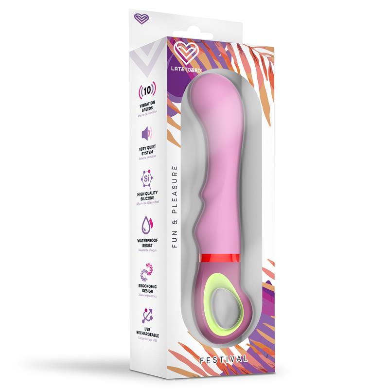 FESTIVAL - KANDY ESTIMULADOR 10 FUNCIONES USB-C