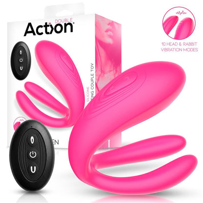 ACTION - KAREN VIBRADOR PARA PAREJAS CON VIBRACIÓN AJUSTABLE