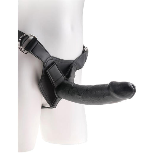 KING COCK - ARNÉS CON DILDO 9 COLOR NEGRO