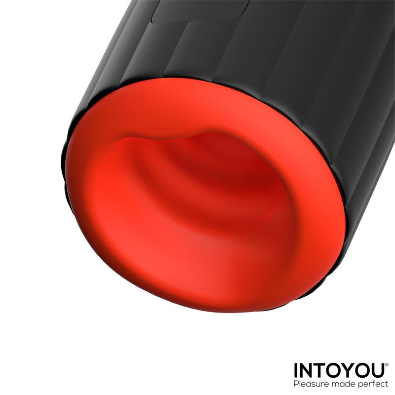 INTOYOU - KARTER MASTURBADOR AVANZADO CON VIBRACIÓN, CALOR Y PANTALLA DIGITAL