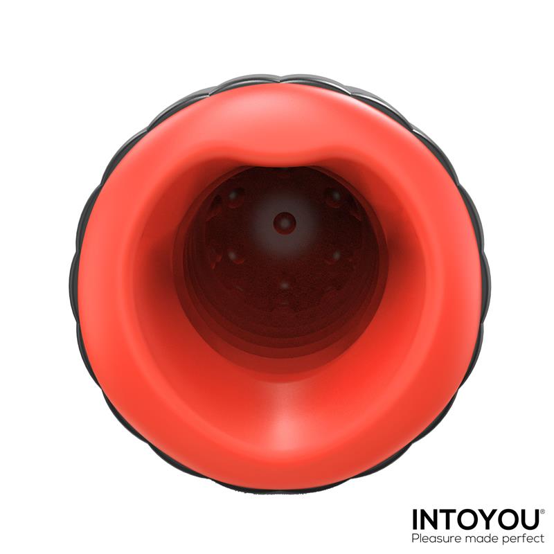 INTOYOU - KARTER MASTURBADOR AVANZADO CON VIBRACIÓN, CALOR Y PANTALLA DIGITAL