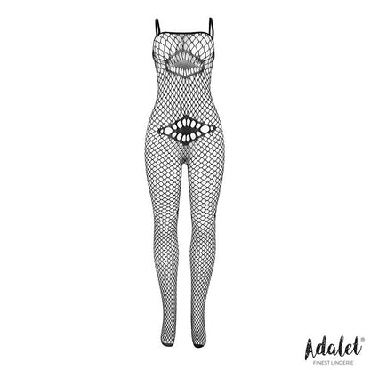 ADALET LINGERIE - KATIA BODYSTOCKING DE REJILLA CON PATRONES GEOMÉTRICOS
