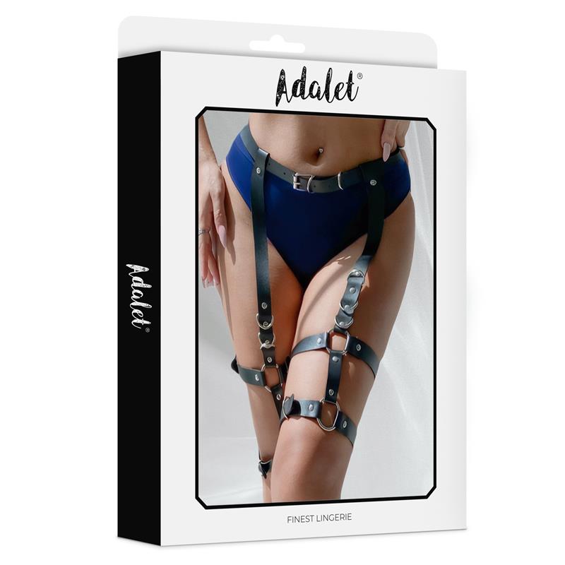 ADALET LINGERIE - KATIA LIGUERO CUERO VEGANO TALLA ÚNICA