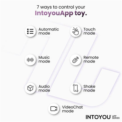 INTOYOU APP SERIES - KENNY ANILLO VIBRADOR CON ESTIMULADOR DE CLÍTORIS Y APP AZUL NOCHE