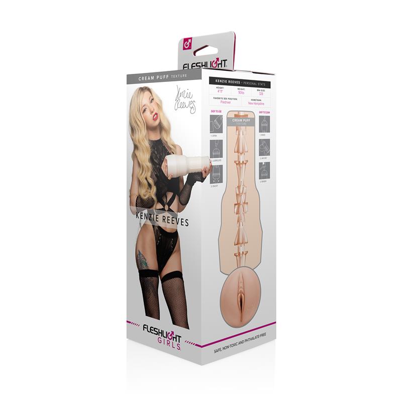 FLESHLIGHT - KENZIE REEVES CREAMPUFF PUSSY VAGINA