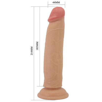 PRETTYLOVE - KEON DILDO CON PIEL DESLIZANTE-RETRACTIL 21 CM
