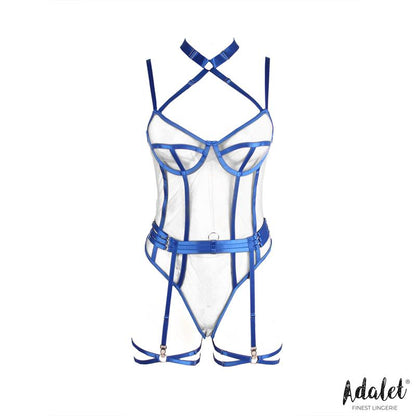ADALET LINGERIE - KILLYE TEDDY DE MALLA CON TIRAS CON LIGAS