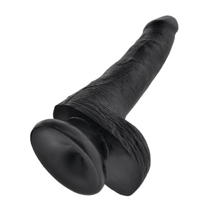 KING COCK - KING COCK PENE CON TESTÍCULOS DE 6 - COLOR NEGRO
