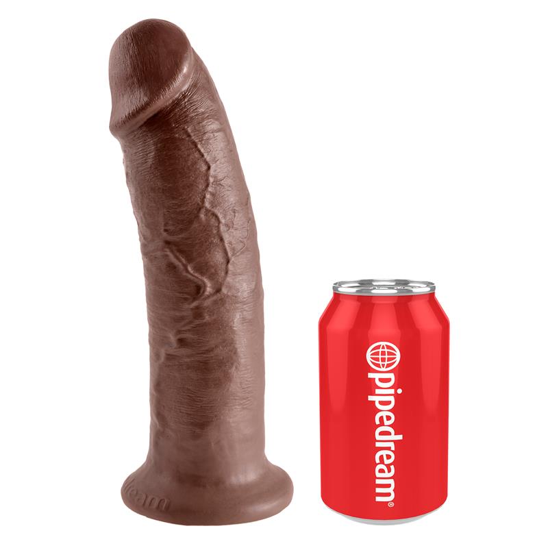 KING COCK - KING COCK PENE DE 10 - COLOR MARRÓN