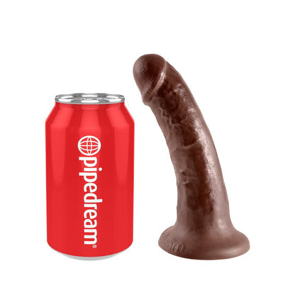 KING COCK - KING COCK PENE DE 6 - COLOR MARRÓN