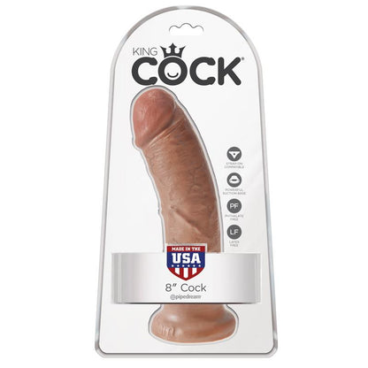KING COCK - KING COCK PENE DE 8 - BRONCEADO