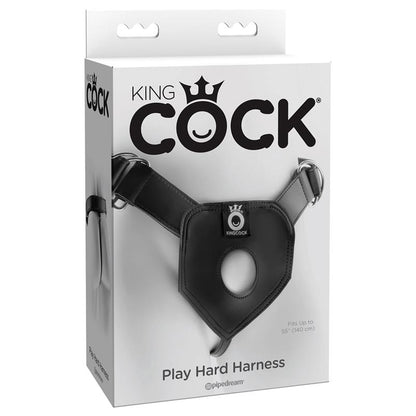 KING COCK - KING COCK  PLAY HARD ARNÉS NEGRO
