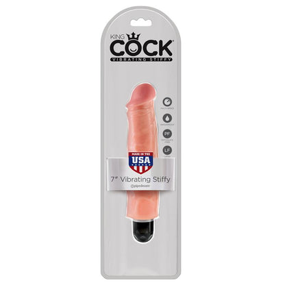 KING COCK - KING COCK VIBRADOR STIFFY DE 7 - COLOR NATURAL