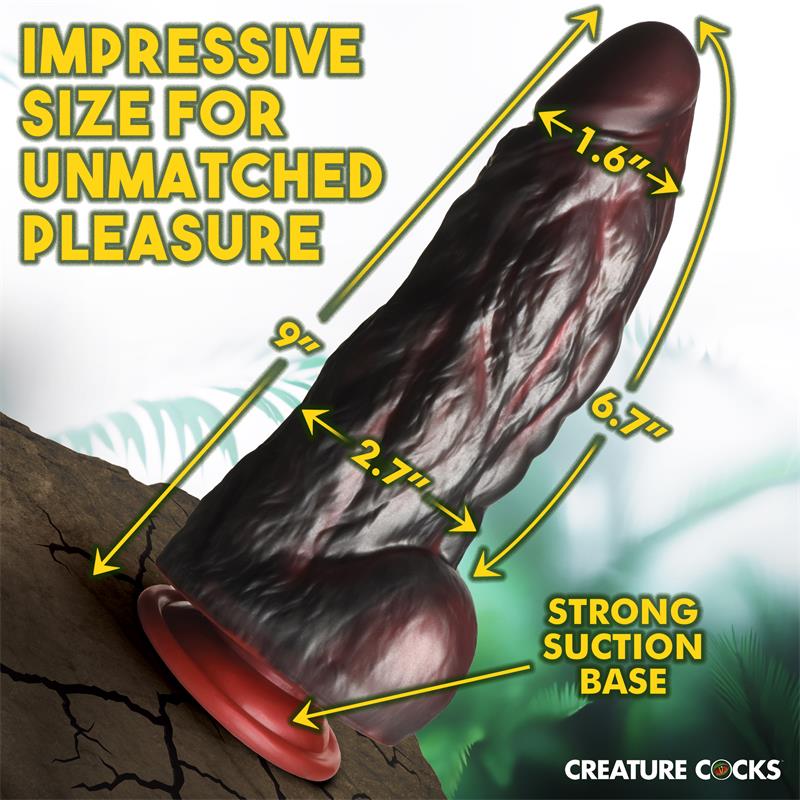 CREATURE COCKS - KING KONG DILDO SILICONA