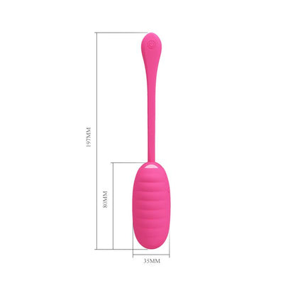 PRETTYLOVE - KIRK HUEVO VIBRADOR CON APP MOVIL SILCONA USB
