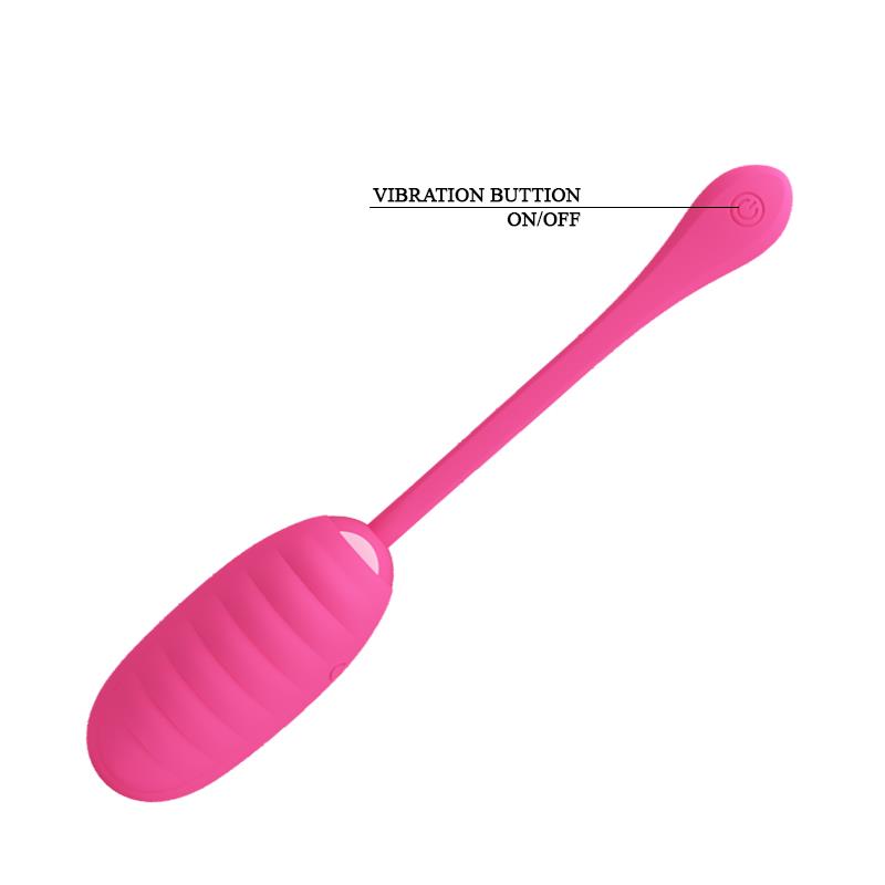 PRETTYLOVE - KIRK HUEVO VIBRADOR CON APP MOVIL SILCONA USB