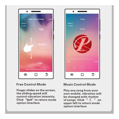 PRETTYLOVE - KIRK HUEVO VIBRADOR CON APP MOVIL SILCONA USB