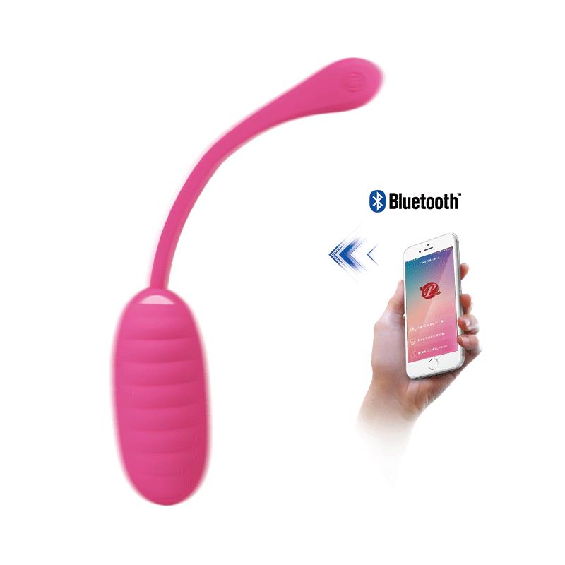 PRETTYLOVE - KIRK HUEVO VIBRADOR CON APP MOVIL SILCONA USB