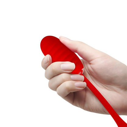 PRETTYLOVE - KIRK HUEVO VIBRADOR ROJO