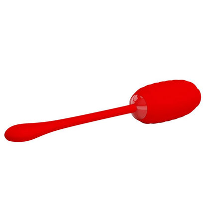 PRETTYLOVE - KIRK HUEVO VIBRADOR ROJO