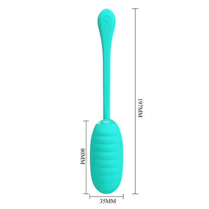 PRETTYLOVE - KIRK HUEVO VIBRADOR VERDE