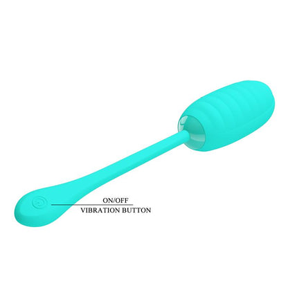 PRETTYLOVE - KIRK HUEVO VIBRADOR VERDE