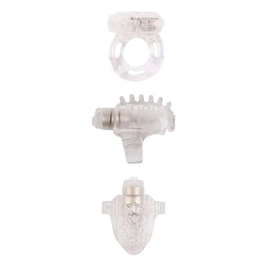 CHISA - KIT 3 ANILLOS PARA EL PENE TEASERS RING KIT
