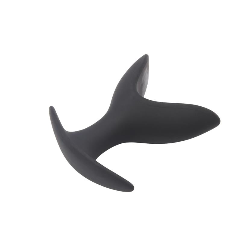 CHISA - KIT 3 PLUG GAPING ANCHOR SILICONA NEGRO