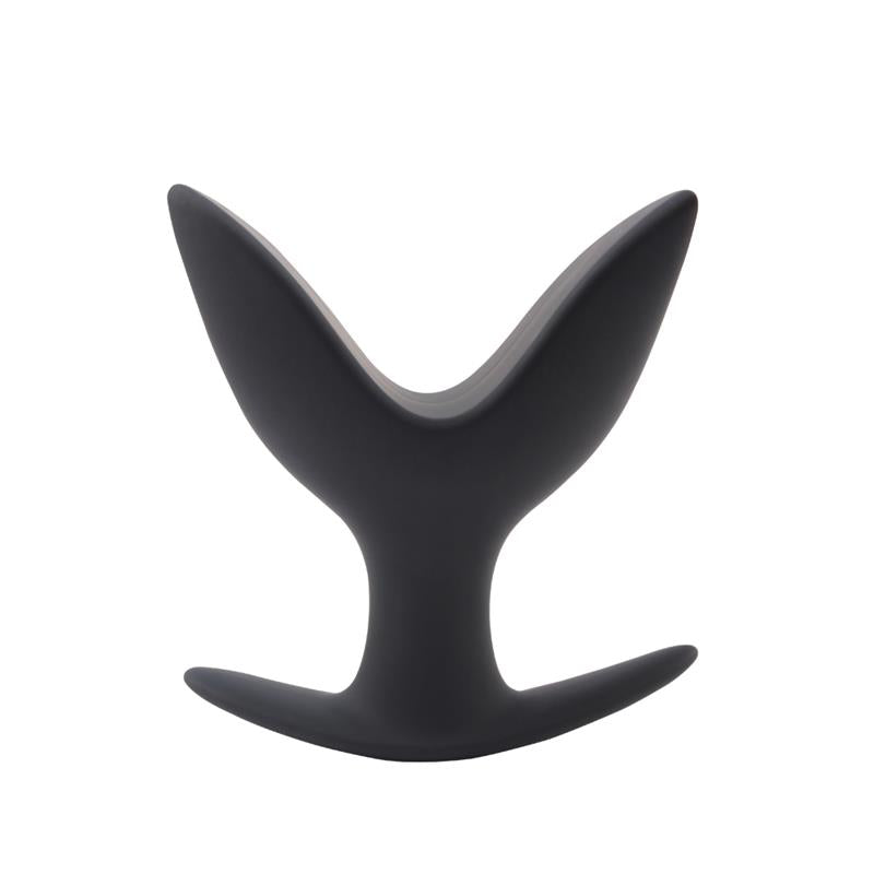 CHISA - KIT 3 PLUG GAPING ANCHOR SILICONA NEGRO