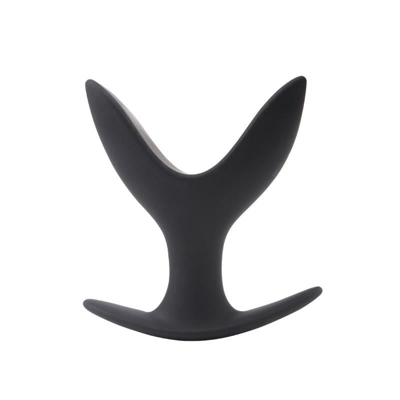 CHISA - KIT 3 PLUG GAPING ANCHOR SILICONA NEGRO