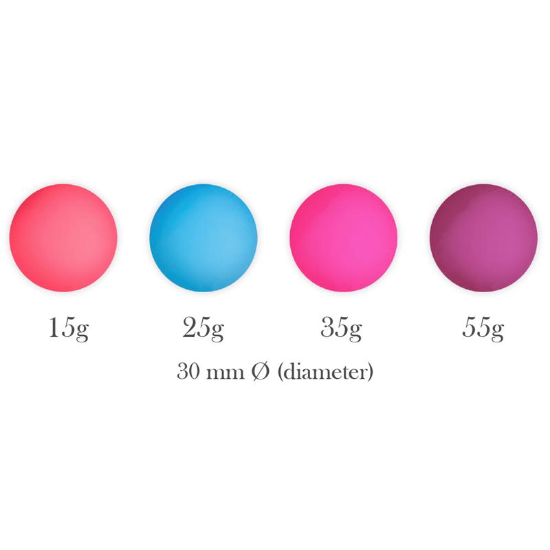 ADALET - KIT 4 BOLAS KEGEL SILICONA