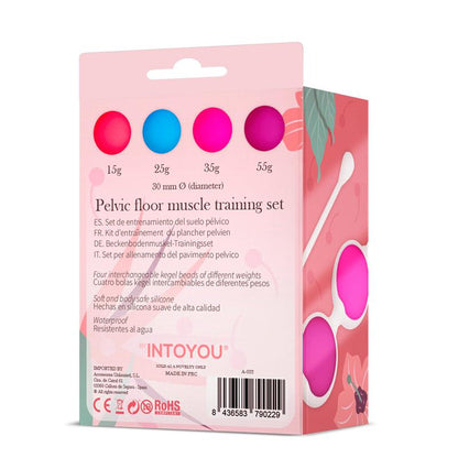 ADALET - KIT 4 BOLAS KEGEL SILICONA