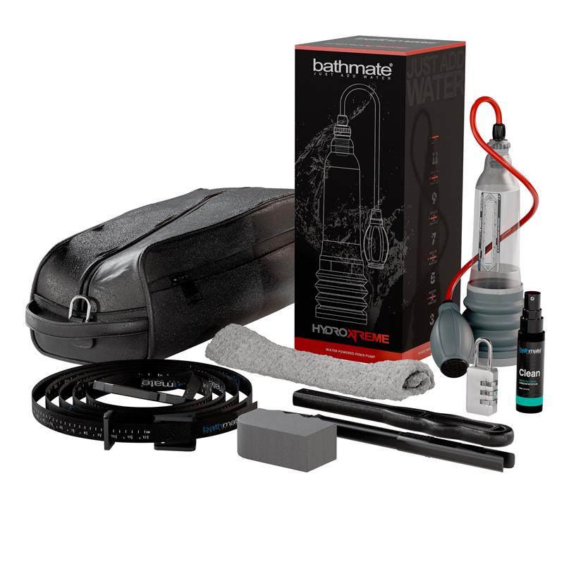 BATHMATE - KIT BOMBA PARA EL PENE HYDROXTREME6 TRANSPARENTE
