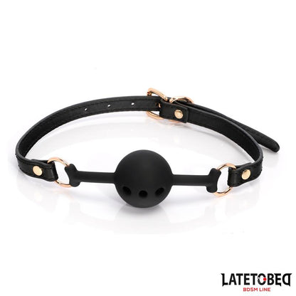 LATETOBED BDSM LINE - KIT BONDAGE DE 8 PZ CUERO CON MALETÍN DE ALMACENAJE
