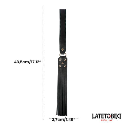 LATETOBED BDSM LINE - KIT BONDAGE DE 8 PZ CUERO CON MALETÍN DE ALMACENAJE