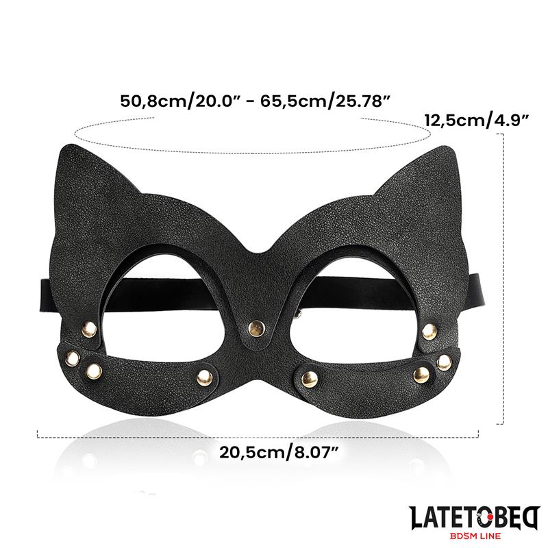 LATETOBED BDSM LINE - KIT BONDAGE DE 8 PZ CUERO CON MALETÍN DE ALMACENAJE