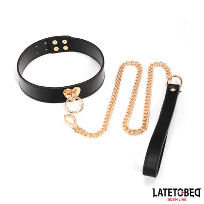 LATETOBED BDSM LINE - KIT BONDAGE DE 8 PZ CUERO CON MALETÍN DE ALMACENAJE