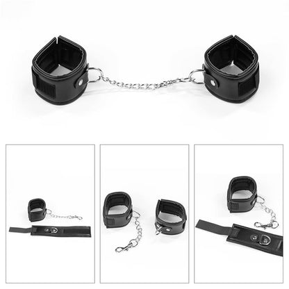 LOVETOY - KIT BONDAGE DELUXE 4 UNIDADES NEGRO