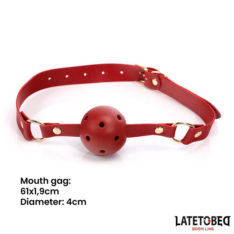 LATETOBED BDSM LINE - KIT DE BONDAGE 7 PZ CON BOLSA DE ALMACENAMIENTO