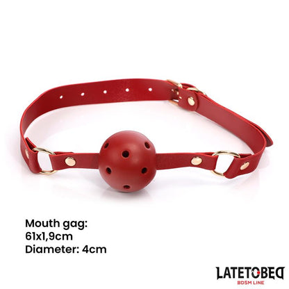 LATETOBED BDSM LINE - KIT DE BONDAGE 7 PZ CON BOLSA DE ALMACENAMIENTO