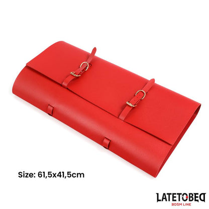 LATETOBED BDSM LINE - KIT DE BONDAGE 7 PZ CON BOLSA DE ALMACENAMIENTO
