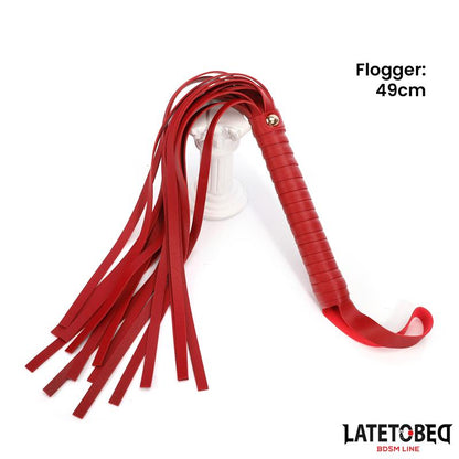 LATETOBED BDSM LINE - KIT DE BONDAGE 7 PZ CON BOLSA DE ALMACENAMIENTO