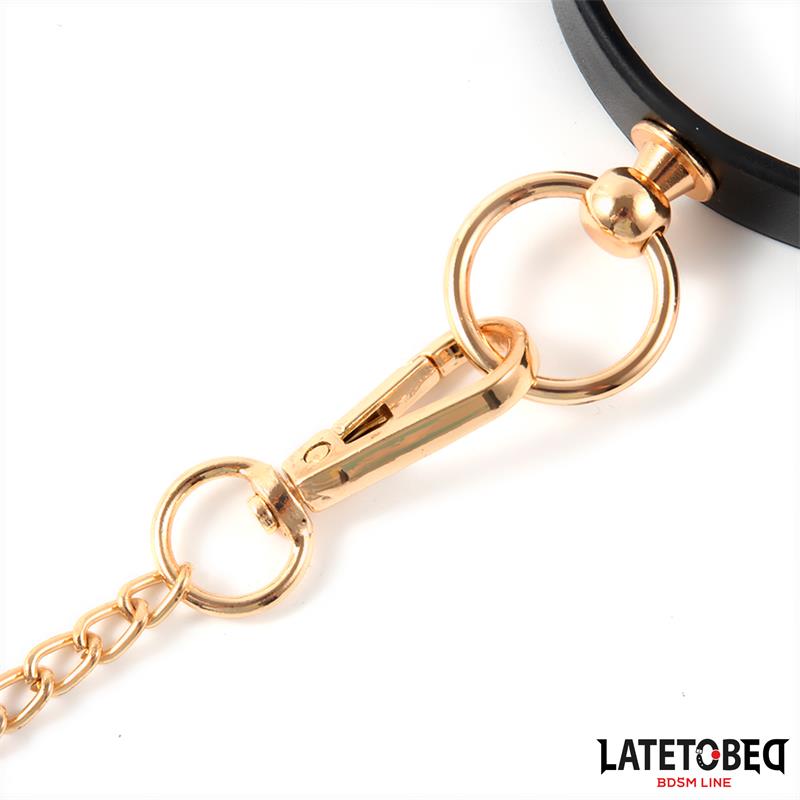 LATETOBED BDSM LINE - KIT DE BONDAGE  8 PZ CON BOLSA DE ALMACENAJE