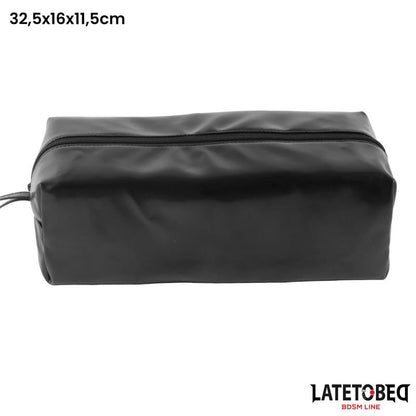 LATETOBED BDSM LINE - KIT DE BONDAGE  8 PZ CON BOLSA DE ALMACENAJE